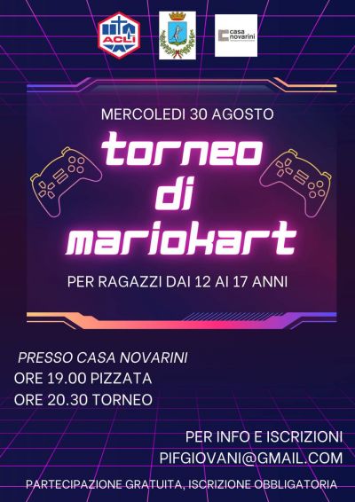 Torneo di Mario Kart - Circolo Acli Il Lato Positivo (VR)