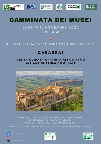 Camminata dei Musei: Carassai - Carassai (AP) - US Acli Marche
