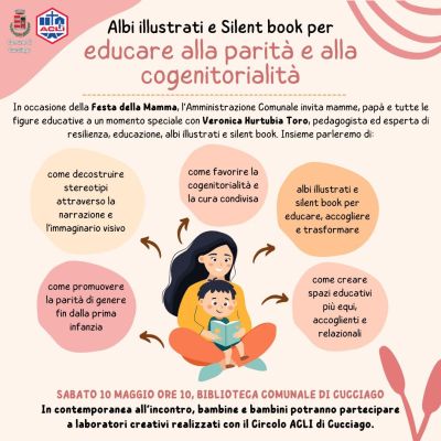 Albi e illustrati e Silent book per educare alla parità e alla cogenitorialità - Circolo Acli Cucciago (CO)