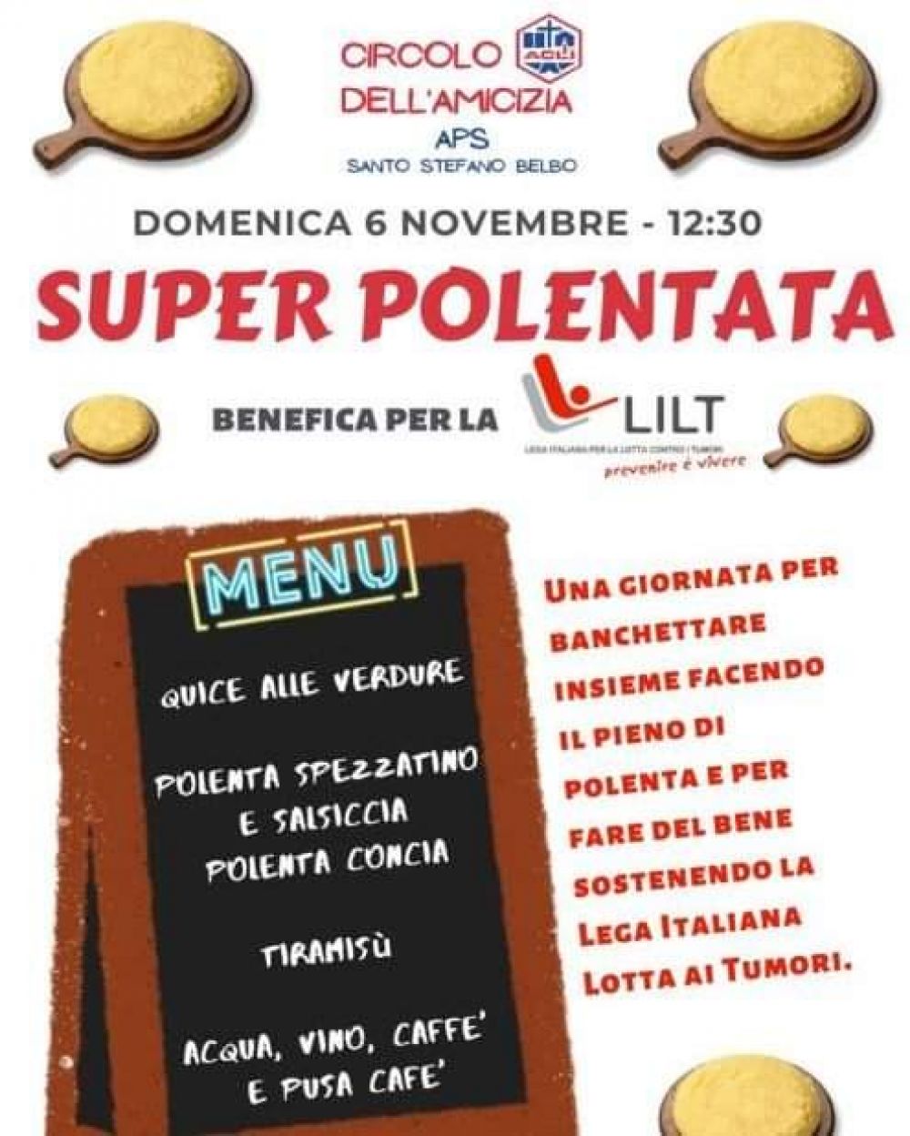 Super Polentata - Circolo Acli dell'Amicizia (CN)