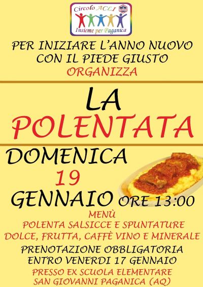 La Polentata - Circolo Acli Insieme per Paganica (AQ)