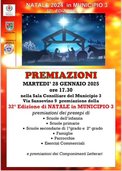 32° Edizione di Natale in Municipio 3 - Circolo Acli Lambrate (MI)