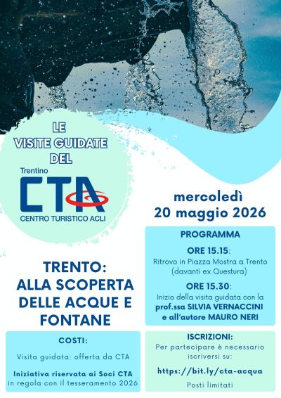 TRENTO: ALLA SCOPERTA DELLE ACQUE E FONTANE