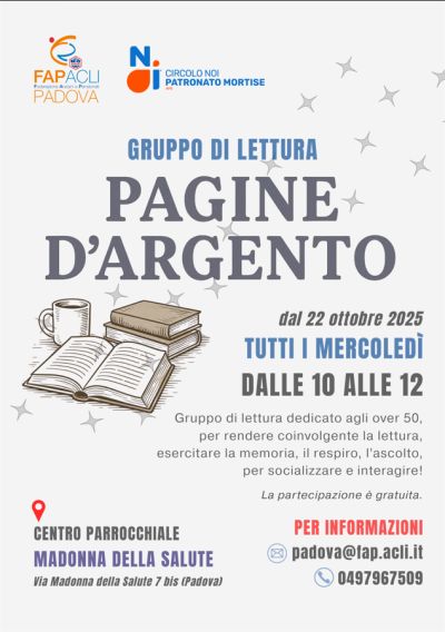 Gruppo di Lettura Pagine D'Argento - Padova - FAP Acli Padova (PD)