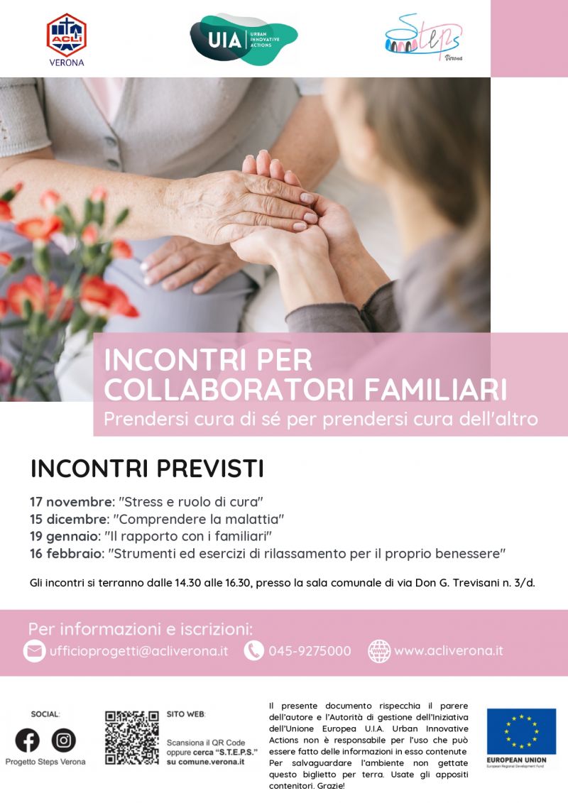 Incontri per collaboratori familiari - Acli Verona (VR)