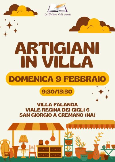Artigiani in villa - La Bottega delle parole affiliata Acli Napoli (NA)