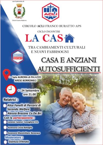 Casa e anziani autosufficienti - Cesano Maderno (MI) - Circolo Acli Cesano Maderno (MI)