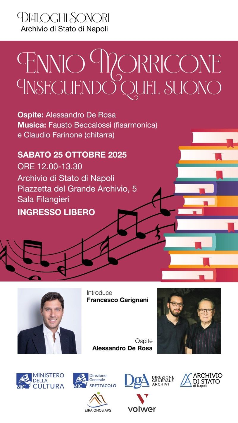 Ennio Morricone: Inseguendo quel suono - Napoli - Circolo Acli Sogna Ragazzo Sogna (NA)