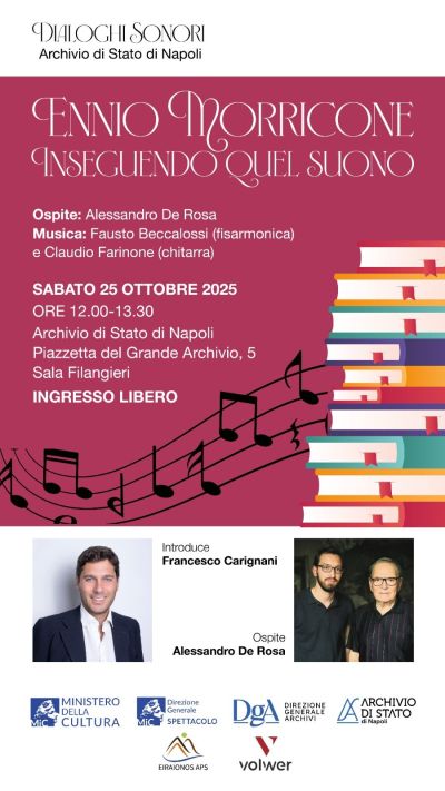 Ennio Morricone: Inseguendo quel suono - Napoli - Circolo Acli Sogna Ragazzo Sogna (NA)
