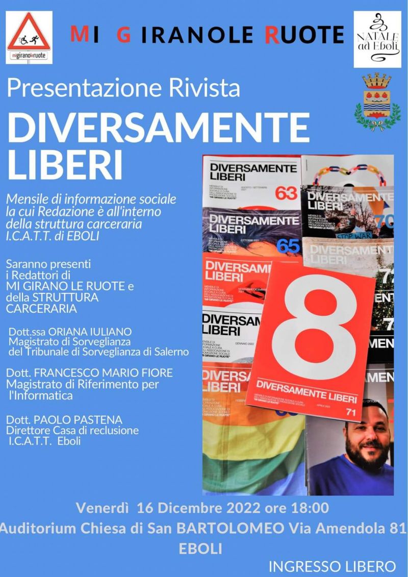 Diversamente liberi - Ass. Mi Girano Le Ruote aff. Acli Salerno (SA)
