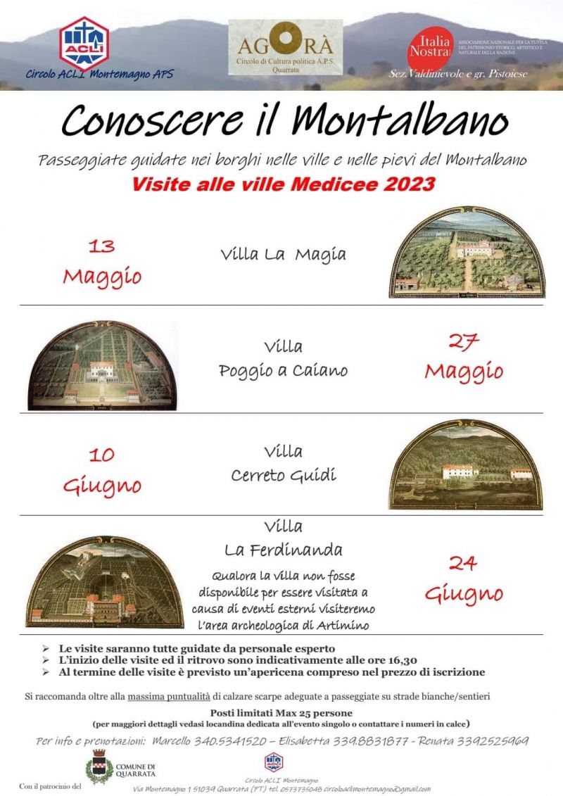 Conoscere il Montalbano - Circolo Acli Montemagno (PT)