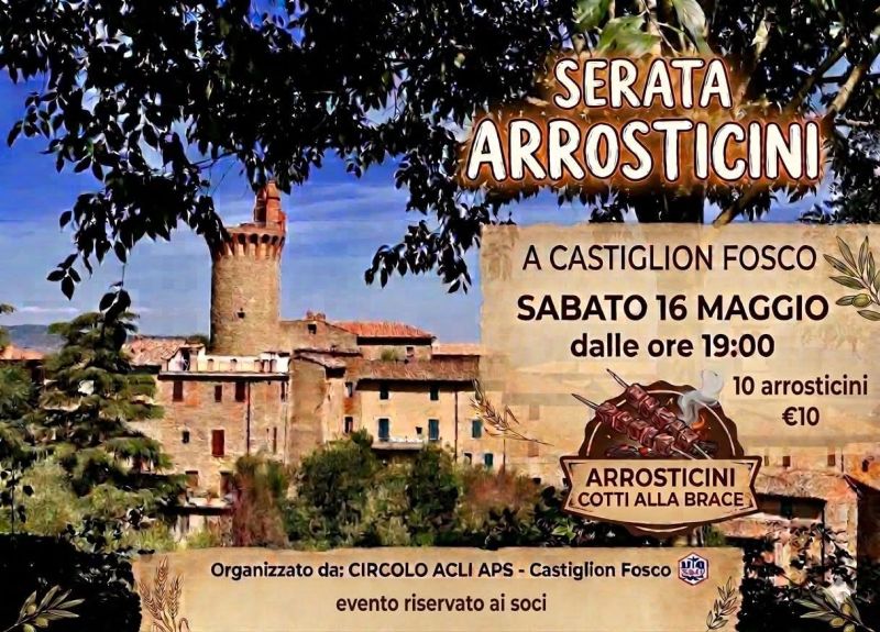SERATA ARROSTICINI A CASTIGLIO FOSCO - PIEGARO (PG)