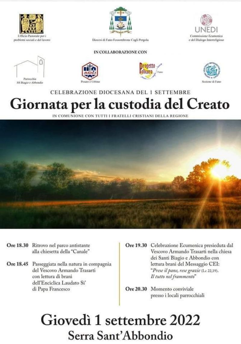 Giornata per la custodia del Creato - Acli Pesaro Urbino (PU)