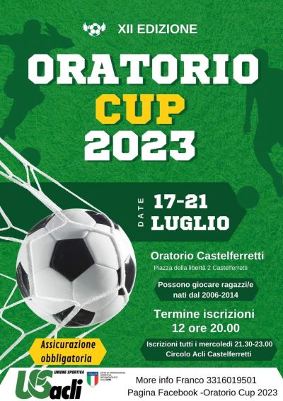 Oratorio Cup 2023 - Circolo Acli Castelferretti (AN)