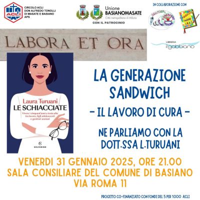 La generazione sandwich: Il lavoro di cura - Circolo Acli Masate e Basiano (MI)