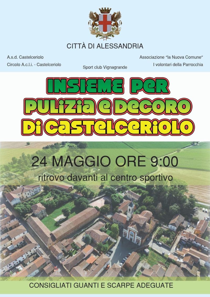 Insieme per pulizia e decoro di Castelceriolo - Acli Alessandria (AL)