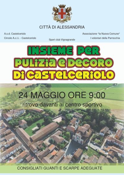 Insieme per pulizia e decoro di Castelceriolo - Acli Alessandria (AL)
