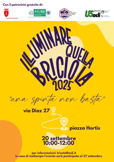 Illuminare quella briciola 2025 - Trieste - Acli Trieste e US Acli Trieste (TS)