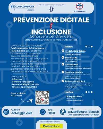 Prevenzione digitale e inclusione - Acli Sardegna (Cagliari)