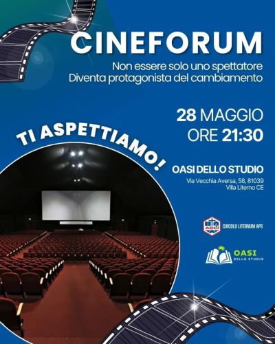 CINEFORUM - VILLA LITERNO (CE) CIRCOLO ACLI VILLA LITERNO (CE)