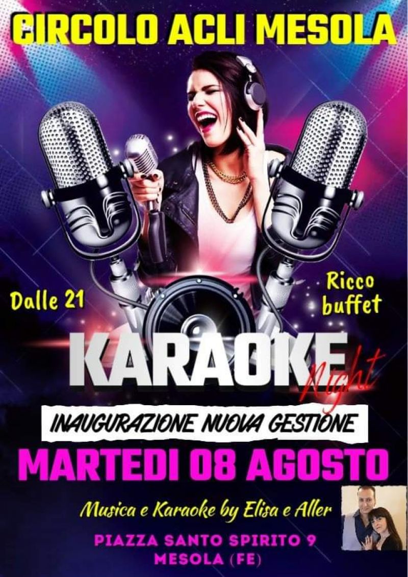 Karaoke - Circolo Acli Mesola (FE)