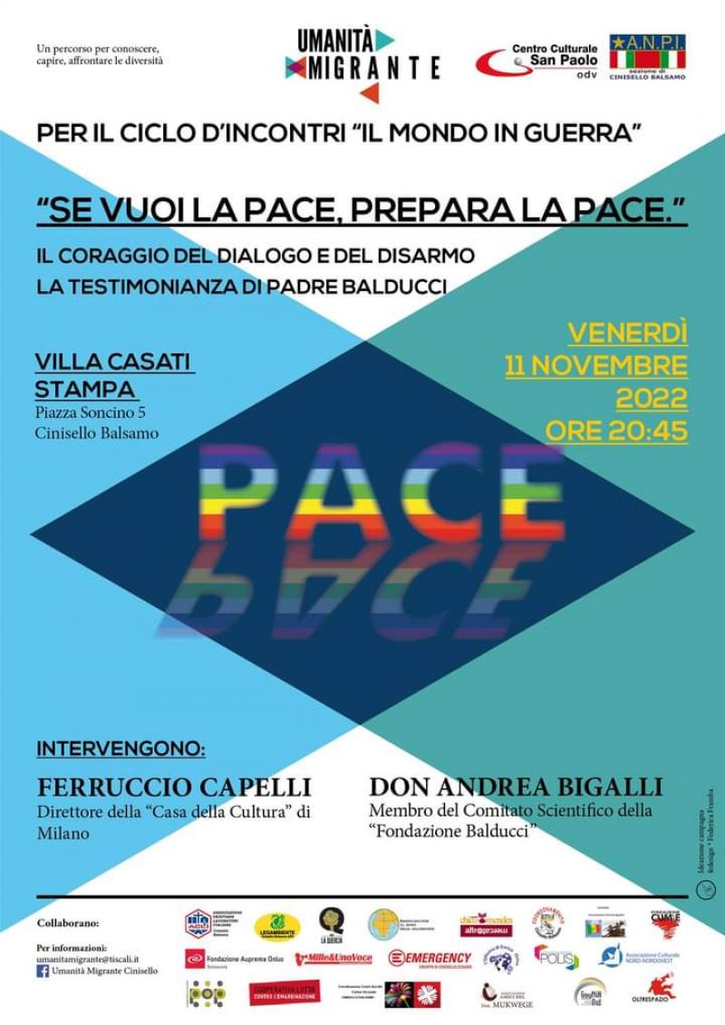 Se vuoi la pace prepara la pace - Circolo Acli Cinisello Balsamo (MI)