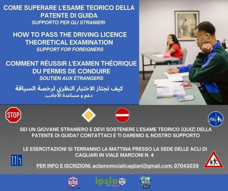 Come superare l'esame teorico della patente di guida - Acli Cagliari (CA)