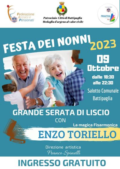 Festa dei nonni 2023 - Circolo ACLI Proattiva Aps e FAP Acli Salerno (SA)