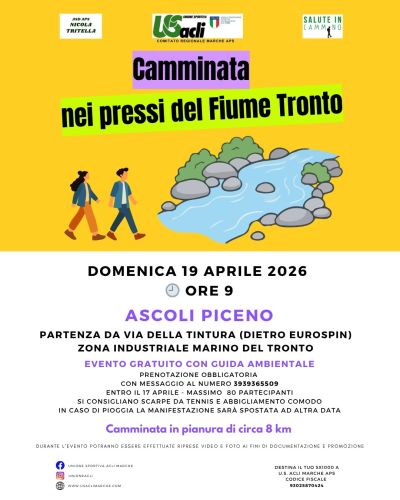 CAMMINATA NEI PRESSI DEL FIUME TRONTO - ASCOLI PICENO