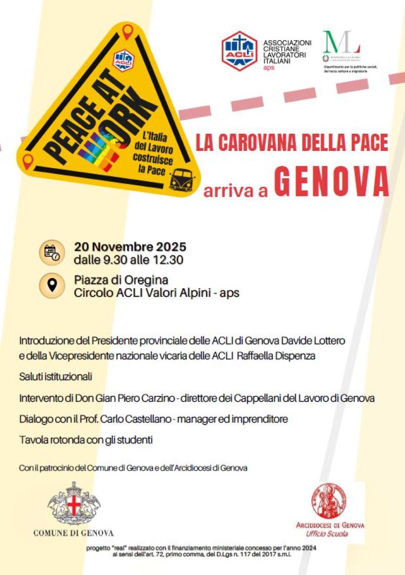 Carovana della Pace - Genova - Acli Genova (GE)