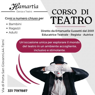 Corso di teatro - Circolo Acli Hamartìa (TR)