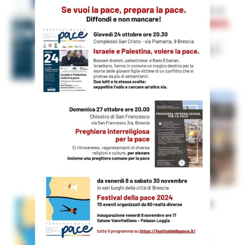 Preghiera interreligiosa per la pace - Circolo Acli San Polo (BS)