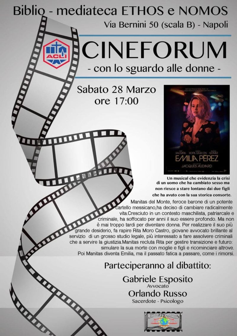 CINEFORUM CON LO SGUARDO ALLE DONNE - NAPOLI