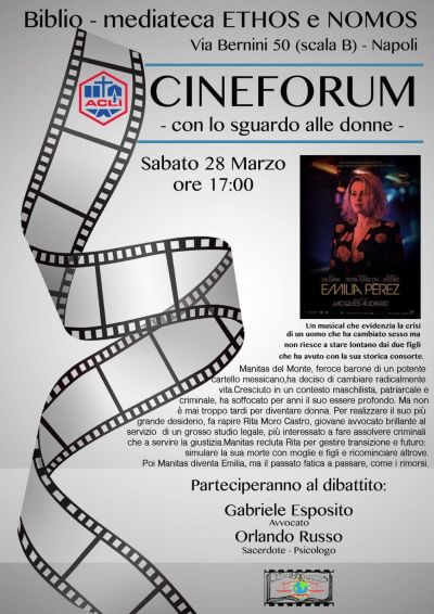 CINEFORUM CON LO SGUARDO ALLE DONNE - NAPOLI