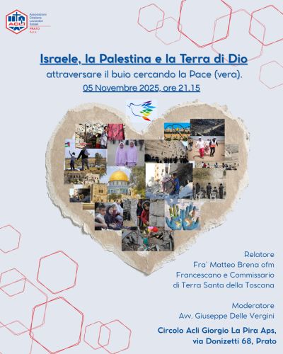 Israele, la Palestina e la Terra di Dio - Prato - Acli Prato (PO)