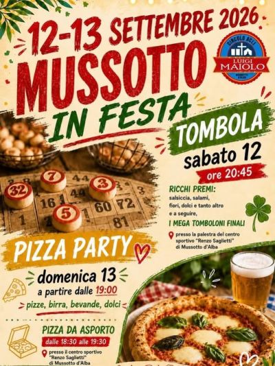 MUSSOTTO IN FESTA - CIRCOLO ACLI LUIGI MAIOLO - ALBA (CN)