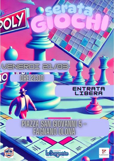 Serata giochi - Circolo Acli Fagnano Olona (VA)