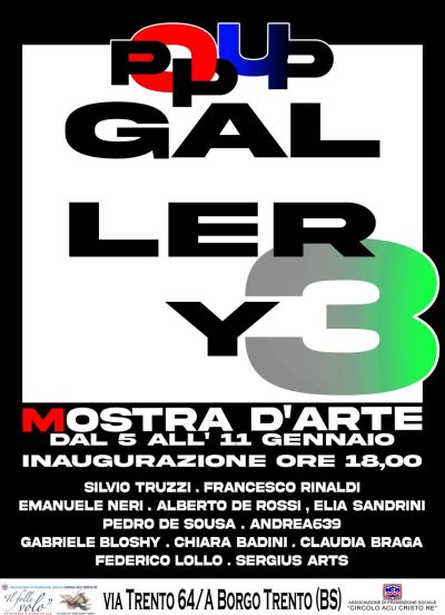 Pop Up Gallery 3 - Circolo Acli Cristo Re (BS)