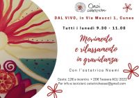 Movimento e rilassamento in gravidanza -Oasi Ostetriche aff. Acli (CN)