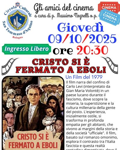Cristo si è fermato a Eboli - Bologna - Circolo Acli San Tommaso d'Aquino (BO)