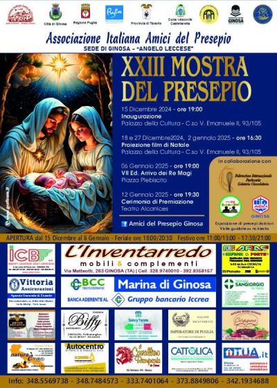 XXIII Mostra del Presepio - Circolo Acli Ginosa (TA)
