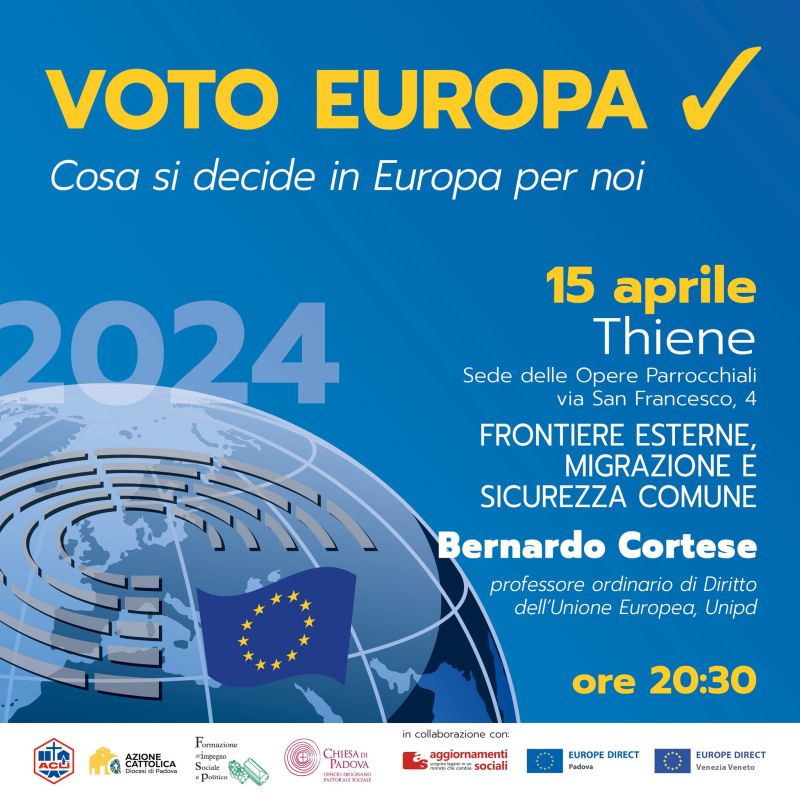 Voto Europa: Frontiere esterne, migrazione e sicurezza comune - Acli Padova (PD)
