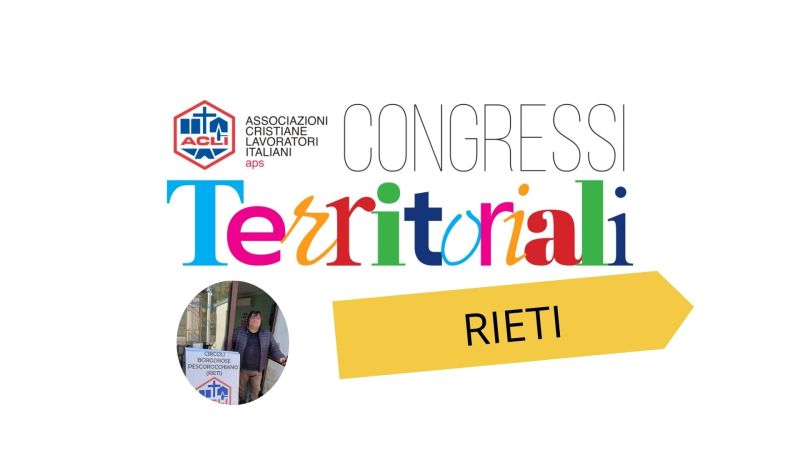 RIETI: BISCAINI MICHELE ELETTO PRESIDENTE PROVINCIALE DELLE ACLI