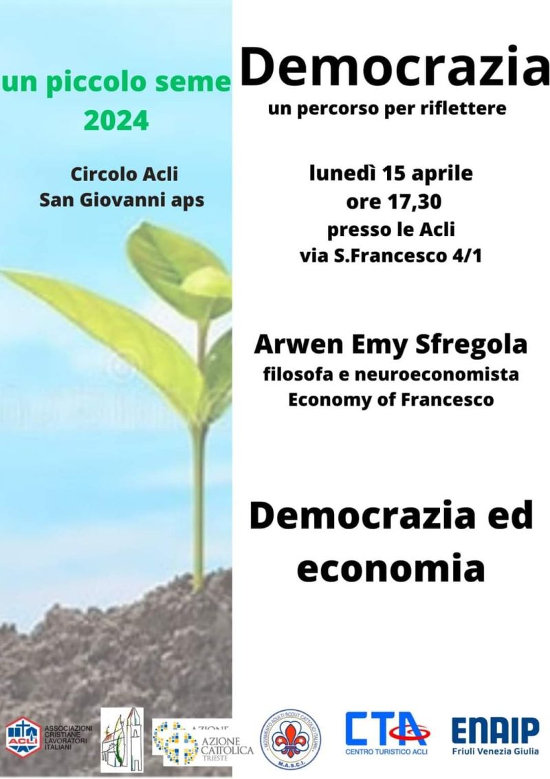Democrazia: Un percorso per riflettere - Circolo Acli San Giovanni e Acli Trieste (TS)