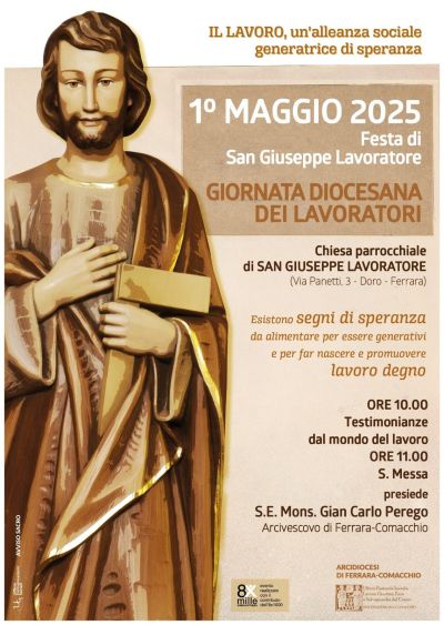 1° Maggio 2025: Festa dei Lavoratori - Acli Emilia Romagna (Ferrara)