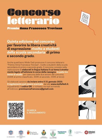 Concorso Letterario: Premio "Anna Francesca Trevisan" - Acli Bergamo e Circolo Acli BBO (BG)