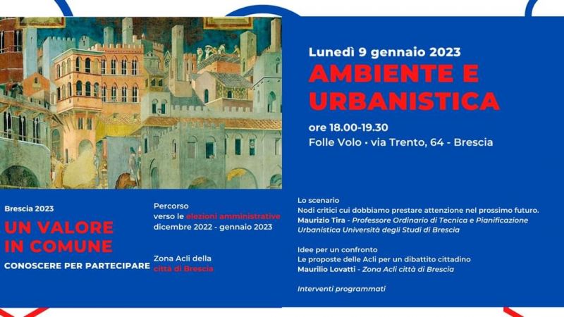 Ambiente e urbanistica - Acli Brescia (BS)
