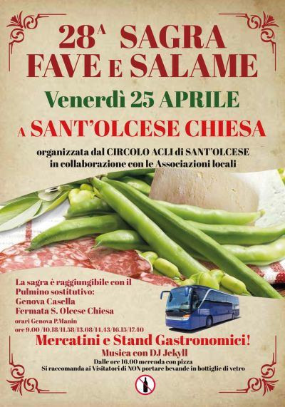 Fave e Salame - Circolo Acli Sant'Olcese (GE)