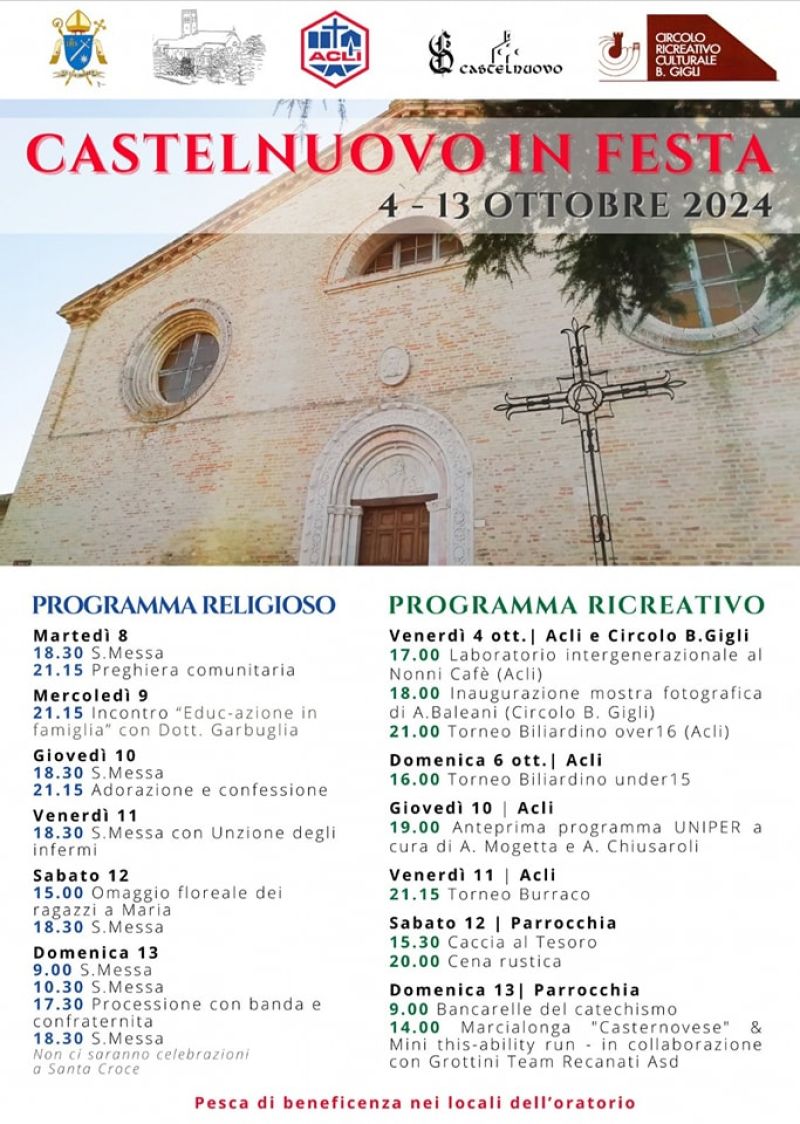 Castelnuovo in Festa - Circolo Acli Recanati (MC)