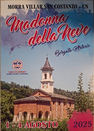 Madonna della Neve - Villar San Costanzo (CN) - Circolo Acli Artesio (CN)